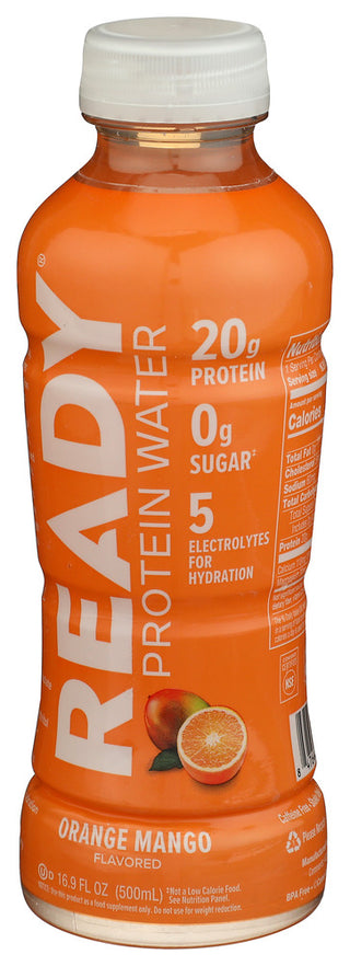 Ready Protein Water Rtd Orange - Right - Front