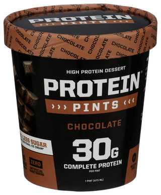 Protein Pints Ice Cream Prtn 30g Choc - Left - Front