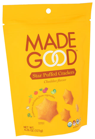 Madegood Cracker Cheddar Org - Left - Front