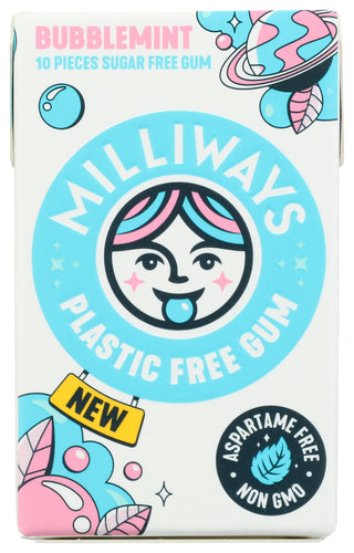 Milliways Gum Bubblemint - No Plunge - Front