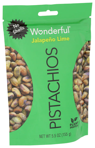 Wonderful Pistachios Pistachios Jlpn Lime - Left - Front