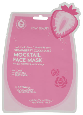 Esw Beauty Facial Mask Strw Coco Ros - Centre - Front
