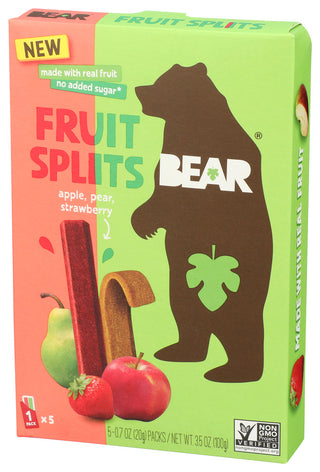 Bear Yoyo Fruit Splits Apl Strwbry - Right - Front