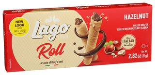 Gastone Lago Wafer Canoli Hzlnt Crm - Left - Front