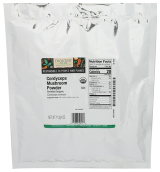Frontier Bulk Mushroom Pwdr Crdycp Org - Centre - Front