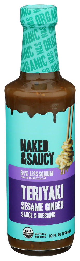 Naked And Saucy Sauce Teriyaki Ssme Gngr - Left - Front