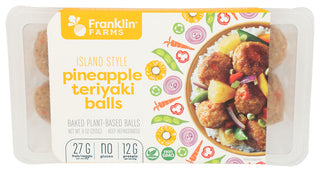 Franklin Farms Balls Teriyaki Pineapple - Centre - Front