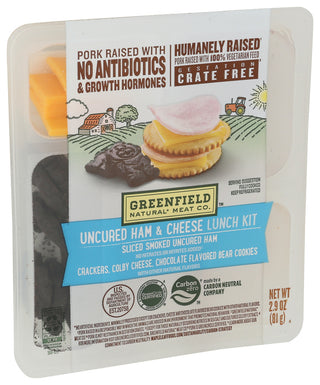 Greenfield Kit Uncured Ham N Chs - Left - Front