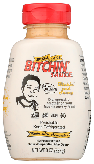 Bitchin' Sauce Special Sauce Squeeze Bottle, 8oz - No Plunge - Front