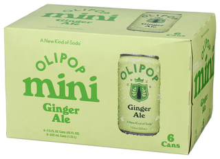 Olipop Soda Prb Gn Ale Mini 6pk - Right - Front