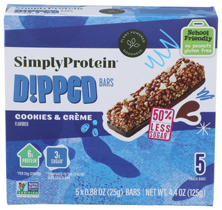 Simplyprotein Bar Dppd Cookies & Creme - Centre - Front