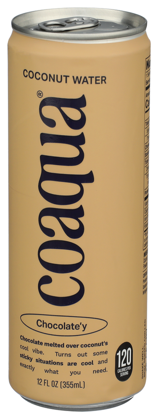Coaqua Water Coconut Chocolatey - Right - Front