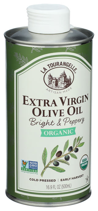 La Tourangelle Oil Oliv Extra Virgin Org - Left - Front