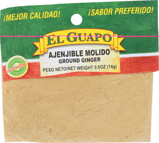 EL GUAPO GROUND GINGER, 0.5 OZ. - Centre - Front