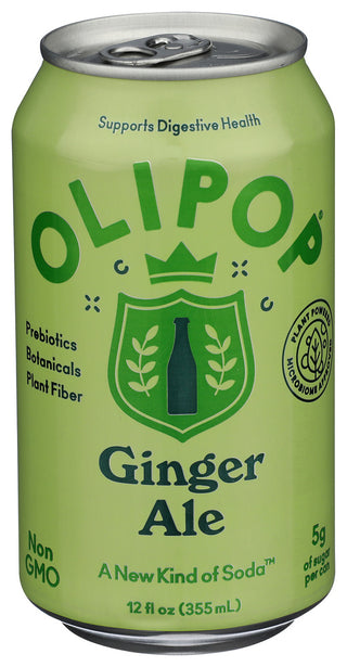 Olipop Soda Prbtc Ginger Ale - Centre - Front