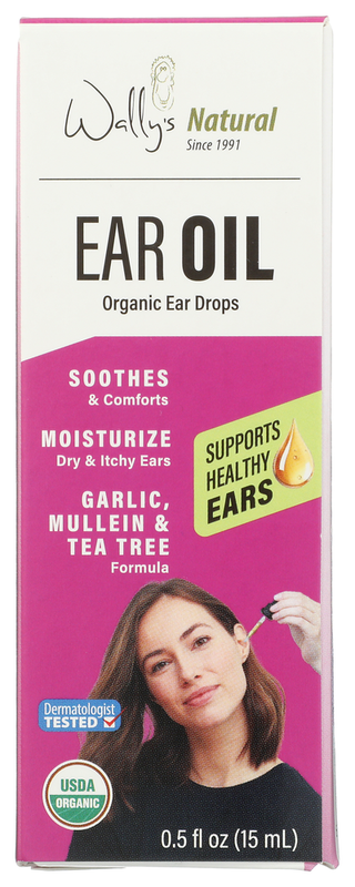 Wally Oil Ear Organic - No Plunge - Front