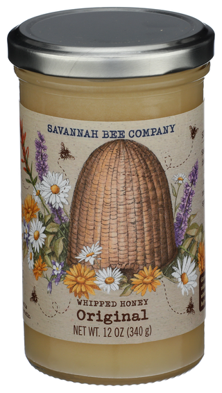 Savannah Bee Co Honey Whipped Original - Centre - Front