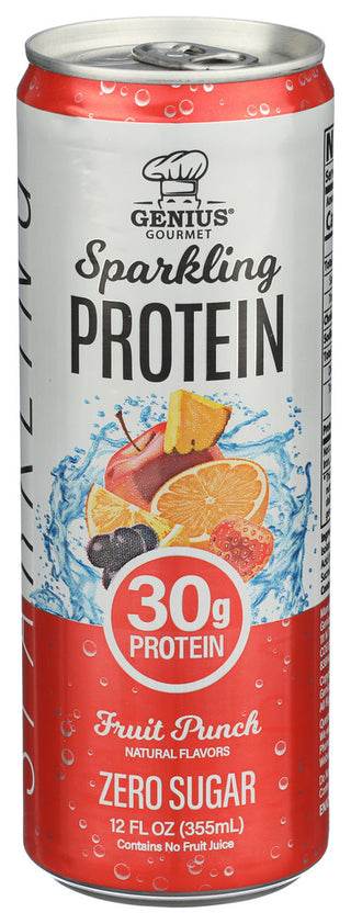 Genius Gourmet Keto Beverage Sprkl Frt Pnch - Centre - Front