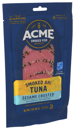 Acme Tuna Ahi Smkd Sesame Crst - Left - Front