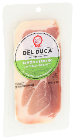 Del Duca Jamon Serrano Sliced - Left - Front