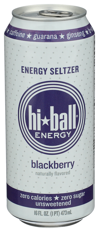 Hiball Bev Enr Sltzr Blackberry - Centre - Front