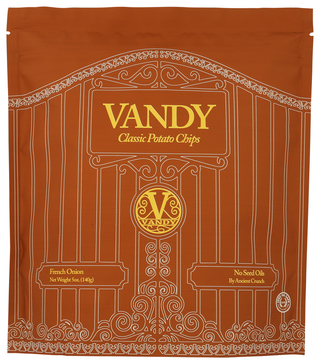 Vandy Chips Frnch Onion Potato - No Plunge - Front