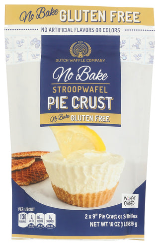 Dutch Waffle Company Pie Crust Stroopwaffle - No Plunge - Front