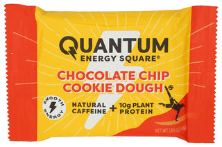Quantum Energy Squares Bar Choc Chp Cookie Dgh - Centre - Front