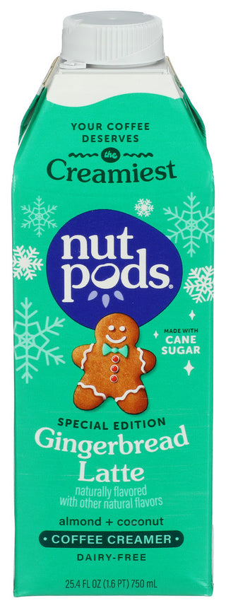 Nutpods Creamer Gngrbrd Cane Sgr - Centre - Front