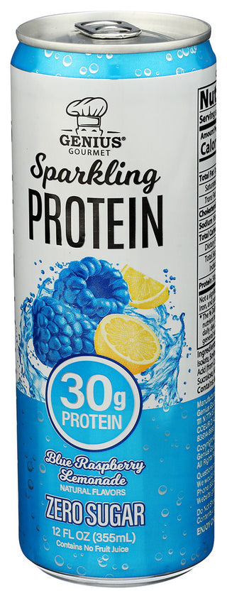 Genius Gourmet Keto Beverage Sprkl Bl Rs Lem - Right - Front