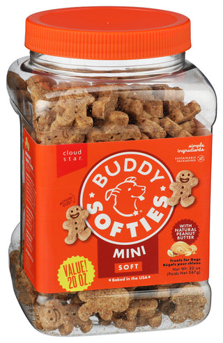 Buddy Biscuits Dog Trt Soft Pnut Butter - Left - Front