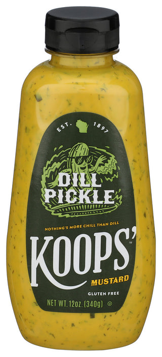 Koops Mustard Dill Pickle Sqz - Centre - Front