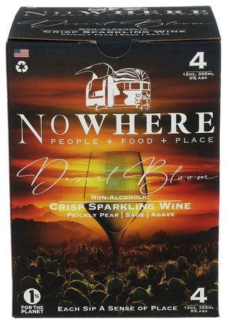 Nowhere Na Wine Desert Bloom 4pk - Centre - Front