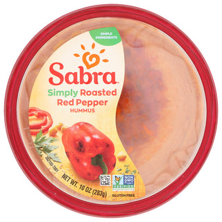 Sabra Hummus Smply Rstd Rd Ppr - No Plunge - Front