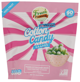 Fresh Farms Grapes Cotton Candy Frzn - Centre - Front