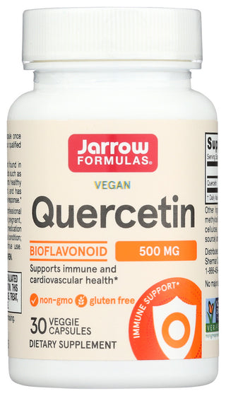 Jarrow Formulas Quercetin 500mg - No Plunge - Front