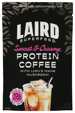 Laird Superfood Coffee Prtn Swt And Crmy - No Plunge - Front