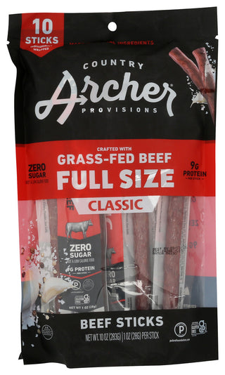 Archer Sticks Beef Classic - No Plunge - Front