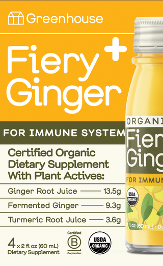 Greenhouse Shot Fiery Ginger 4pk - null - Front