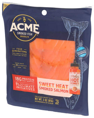 Acme Salmon Cld Smkd Hot Hney - Right - Front