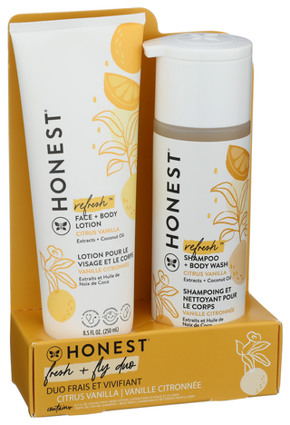 The Honest Company Set Baby Ctrs Vnla Bndl - Left - Front