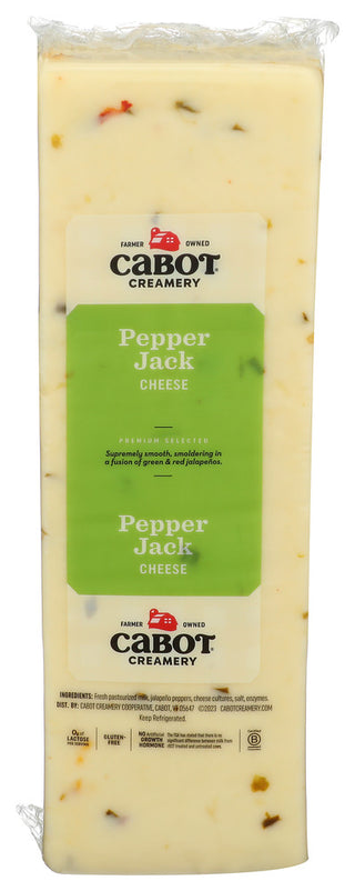Cabot Cheese Pepper Jack Loaf - Centre - Front