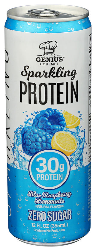 Genius Gourmet Keto Beverage Sprkl Bl Rs Lem - Centre - Front