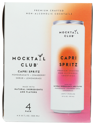 Mocktail Club Na Mocktl Capri Sprtz 4p - No Plunge - Front