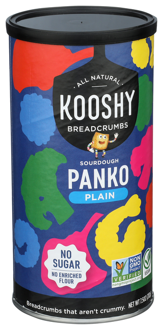 Kooshy Breadcrumbs Plain Panko - Left - Front