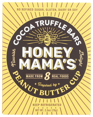 Honey Mamas Bar Truffl Peanut Butter - No Plunge - Front