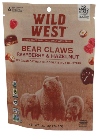 Wild West Nuts Rspbry Hzlnt Br Clw - Right - Front