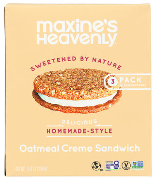 Maxines Heavenly Cookie Sw Oatml Crm Pie - No Plunge - Front