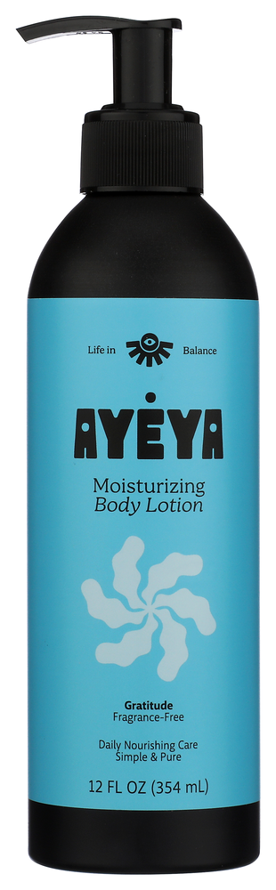 Ayeya Lotion Body Gratitude - No Plunge - Front