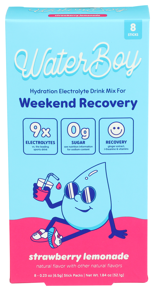 Waterboy Recovery Strwbrlmn 8pkt – Blossom Goods